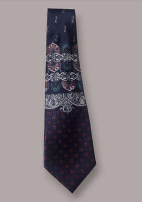 FERAUD Silk tie Made in USA WP 2831 - Thumbnail 3