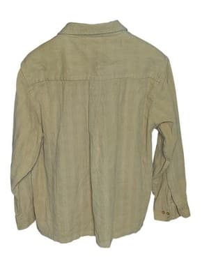80's Corduroy Haband Mens XL Long Sleeve Button Collared Textured Shirt EUC - Thumbnail 3