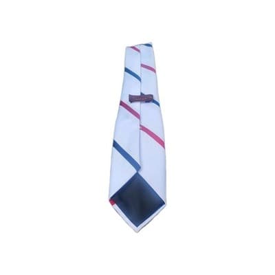 Oscar de la Renta Red/White/Blue Skinny Men's Tie. - Thumbnail 2