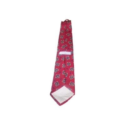 Aquascutum Vintage Luxury 100% Silk Tie, Hand Made In London. - Thumbnail 2