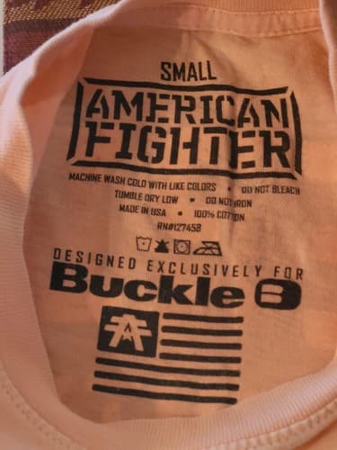 AMERICAN FIGHTER T-Shirt Size Small - Thumbnail 5