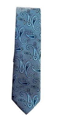 JOSEPH ABBOUD Mens Silk Navy Designer Necktie XL NWT
