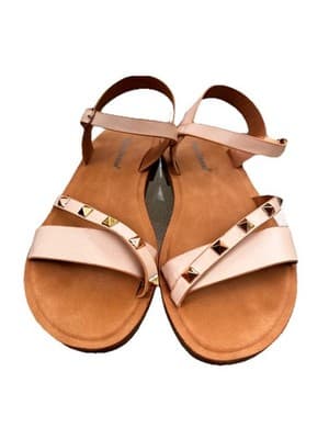 Pierre Dumas Strappy Casual Flat Sandal Size 5 - Thumbnail 2