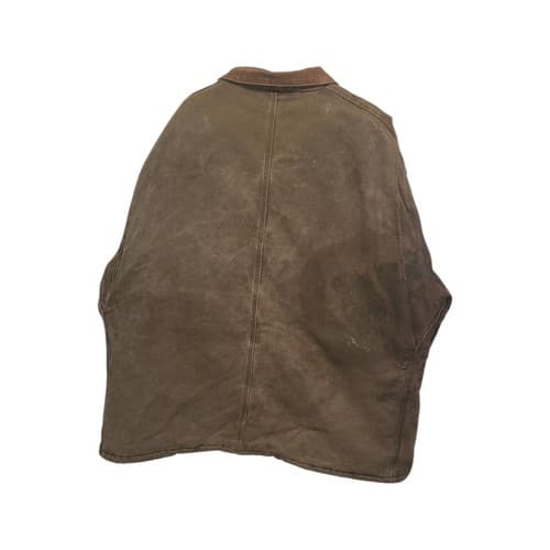 Carhartt Vintage 90's Jacket Coat Brown Quilted Jacket Size 4XL C26 Brown - Thumbnail 3