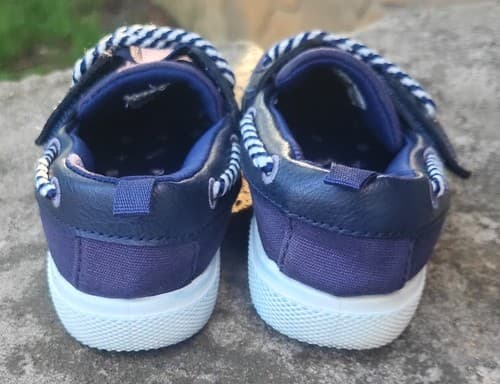 Carter's Toddlers Cosmo9 Slip-On Boat Shoe Sneaker, Contrast Color Laces Size 9 - Thumbnail 3