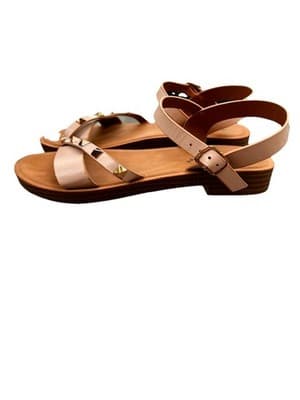 Pierre Dumas Strappy Casual Flat Sandal Size 5 - Thumbnail 5