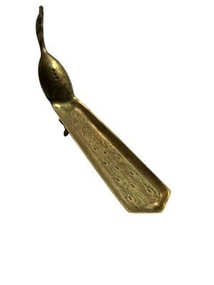 Brass Incense Agarbatti Holder Stand Puja Accessory Spiritual & Religious - Thumbnail 3