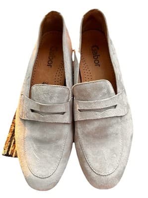 GABOR Sport Women’s US Size 7 Tan Leather Loafer Shoes Casual