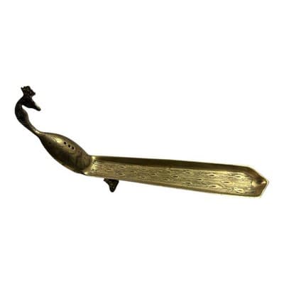 Brass Incense Agarbatti Holder Stand Puja Accessory Spiritual & Religious - Thumbnail 2