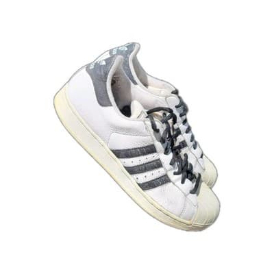 Vintage Adidas Superstar Shoes Size 9.5 - Thumbnail 3