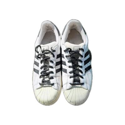 Vintage Adidas Superstar Shoes Size 9.5 - Thumbnail 2