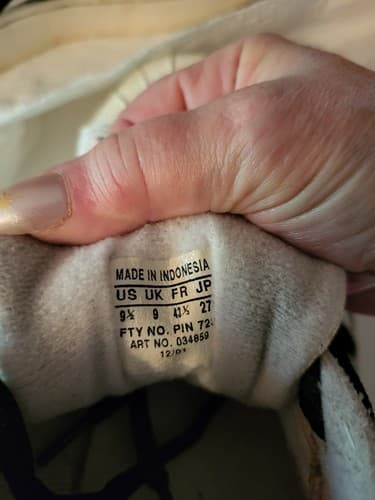 Vintage Adidas Superstar Shoes Size 9.5 - Thumbnail 7
