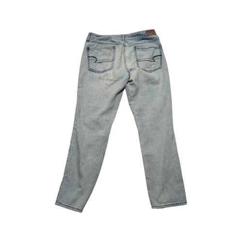 AMERICAN EAGLE Mid-Rise Boyfriend Jeans Size 6 Short Button fly. - Thumbnail 4