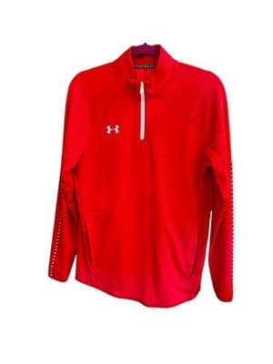 Under Armor Cold Gear 1/2 Zip Hybrid Jacket Women Size S