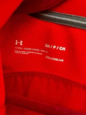 Under Armor Cold Gear 1/2 Zip Hybrid Jacket Women Size S - Thumbnail 3