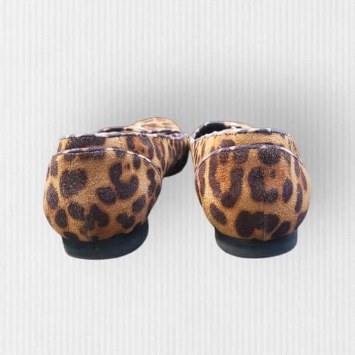 Anne Klein iflex Akimina Flats Shoes Leopard Cheetah Microfiber Mob Wife 7.5 M - Thumbnail 5