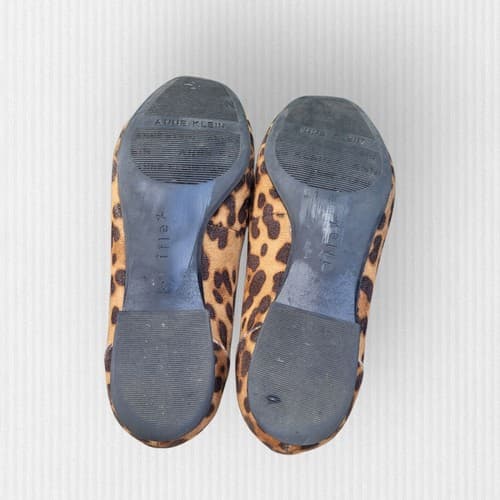 Anne Klein iflex Akimina Flats Shoes Leopard Cheetah Microfiber Mob Wife 7.5 M - Thumbnail 6