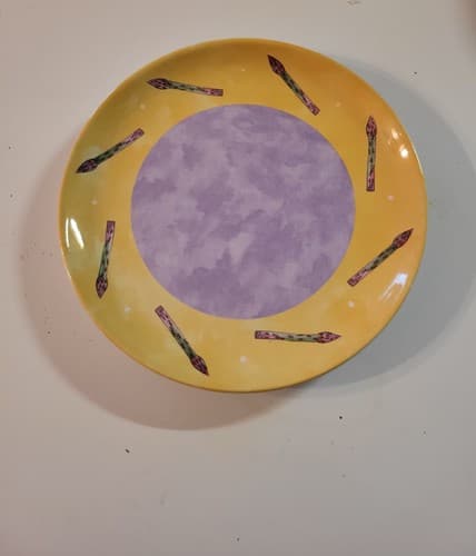 ❤️ Essex Coll. Bois d'Arc Asparagus Heather Outlaw Kurpis Salad Plate Portugal