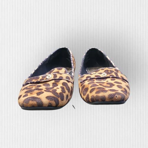 Anne Klein iflex Akimina Flats Shoes Leopard Cheetah Microfiber Mob Wife 7.5 M - Thumbnail 7