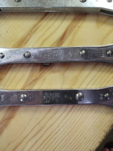 Snap On Tools R1618 Double Box End RATCHETING Wrench 1/2" x 9/16"12 point - Thumbnail 2