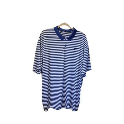 Nike Men's Dri-FIT Victory Striped Golf Polo Size XXL