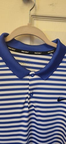 Nike Men's Dri-FIT Victory Striped Golf Polo Size XXL - Thumbnail 4