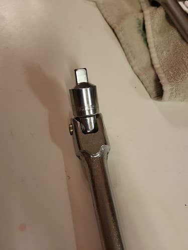 SK Tools 41653 17" Flex Head Breaker Bar Extension 1/2" Drive USA - Thumbnail 6