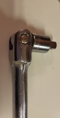 SK Tools 41653 17" Flex Head Breaker Bar Extension 1/2" Drive USA - Thumbnail 3