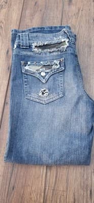 J Star Denim Camo Detailed TJ Bootcut Jean