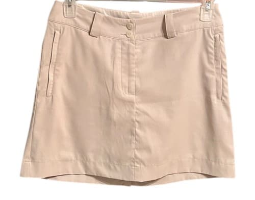 Nike Golf Tour Performance Beige Skort With Pockets Women’s Size 6