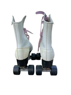 Vintage Roller Derby Women's Roller Skates White Sixe 6 - Thumbnail 7