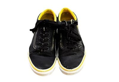Vans Women Old Skool Cobra Kai Black Skate Shoes Sneakers Size 6.5 VN0A3WKT05N - Thumbnail 5