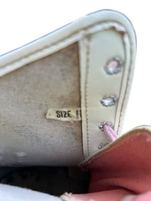 Vintage Roller Derby Women's Roller Skates White Sixe 6 - Thumbnail 11
