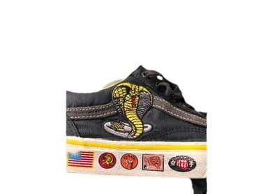Vans Women Old Skool Cobra Kai Black Skate Shoes Sneakers Size 6.5 VN0A3WKT05N - Thumbnail 8