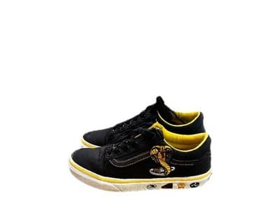 Vans Women Old Skool Cobra Kai Black Skate Shoes Sneakers Size 6.5 VN0A3WKT05N - Thumbnail 17