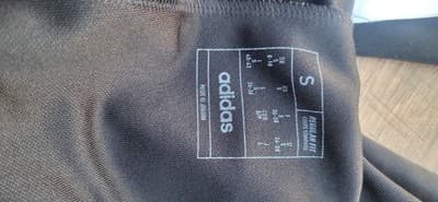 Adidas Track Pants Youth S Black Polyester Tapered 3 Stripes Zip Legs - Thumbnail 7