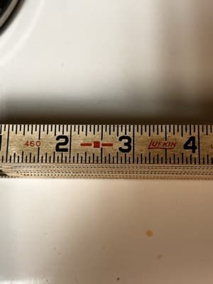 Vintage Lufkin Universal 460 Folding Wood Ruler 6 Ft Carpenter Measuring Tool - Thumbnail 7