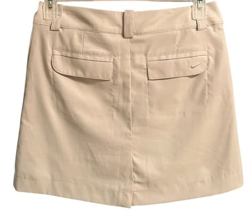 Nike Golf Tour Performance Beige Skort With Pockets Women’s Size 6 - Thumbnail 2