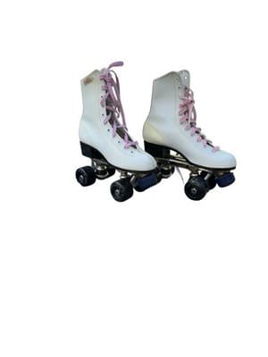 Vintage Roller Derby Women's Roller Skates White Sixe 6 - Thumbnail 5