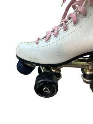 Vintage Roller Derby Women's Roller Skates White Sixe 6 - Thumbnail 10