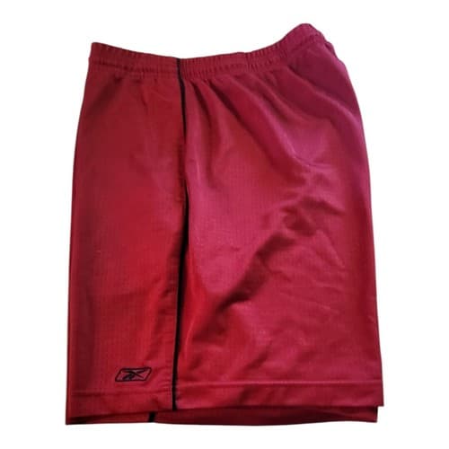 reebok men's Athletic Shorts X Large Red