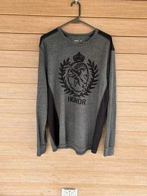 Rare Vintage Express Mens Graphic T-Shirt XL Long Sleeve Retro Street Grunge