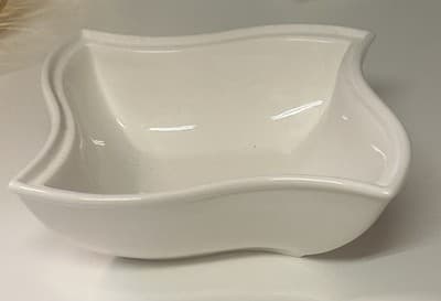 Sienna By Godinger Ceramic Chafing Dish Serving Caserole Stand NO LID EUC - Thumbnail 2