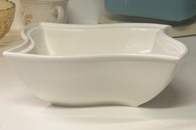 Sienna By Godinger Ceramic Chafing Dish Serving Caserole Stand NO LID EUC