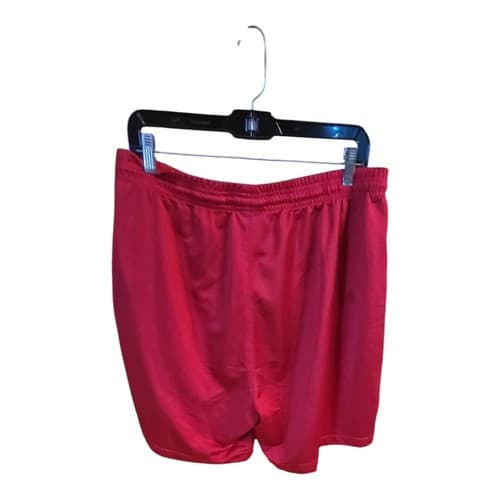 reebok men's Athletic Shorts X Large Red - Thumbnail 4