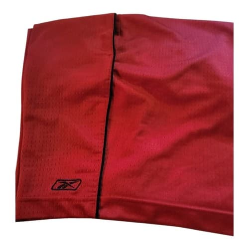 reebok men's Athletic Shorts X Large Red - Thumbnail 3