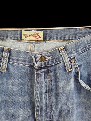 Wrangler 20X Style 01 Vintage Boot Denim Western Cowboy Jeans Men's 38x32 - Thumbnail 3