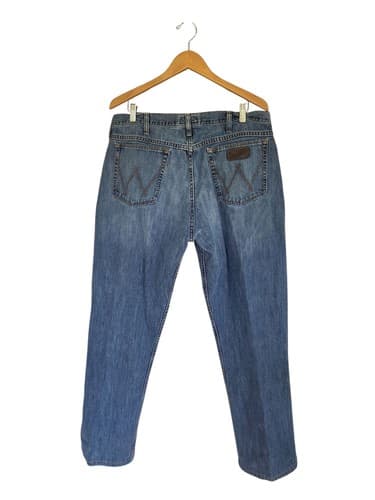 Wrangler 20X Style 01 Vintage Boot Denim Western Cowboy Jeans Men's 38x32 - Thumbnail 2