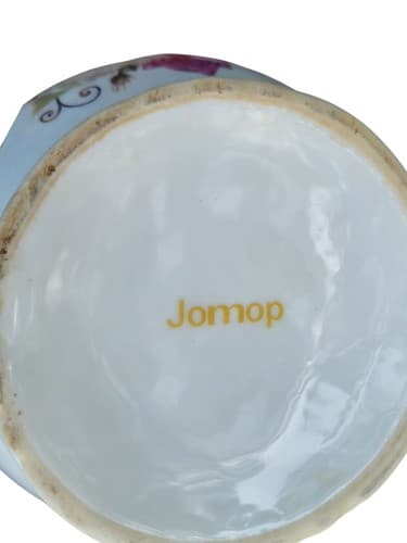 Jomop European Style Ceramic Floral Teapot Coffee Porcelain - Thumbnail 6