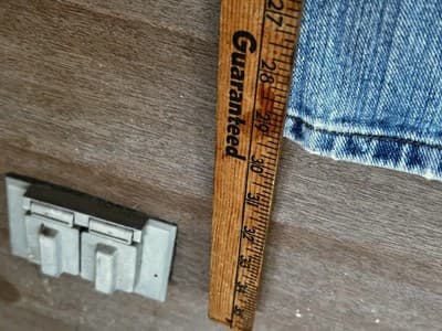 Y2K Mudd Jeans Juniors Size 8 Low Rise Flare Stretch Denim Bell Bottom - Thumbnail 5